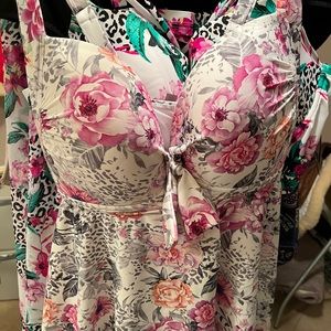 Torrid tankini bathing top - torrid size 3